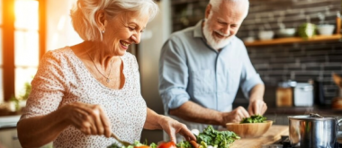 Gesunde Ernährung im mittleren Lebensalter steht im Zusammenhang mit gesundem Altern